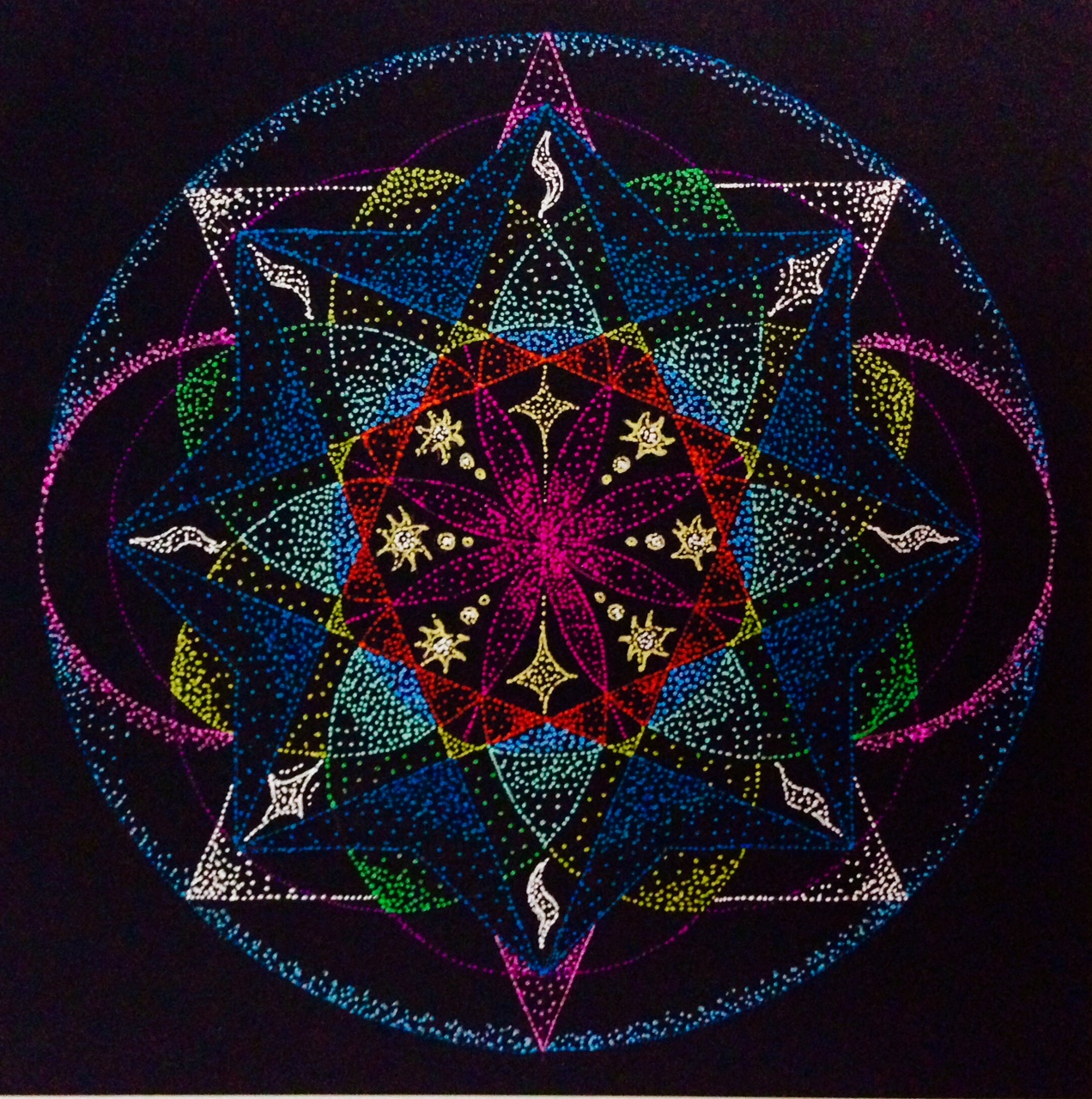 ○宙を奏でる点描曼荼羅画○ 点々体験講座 | Any – エニィ